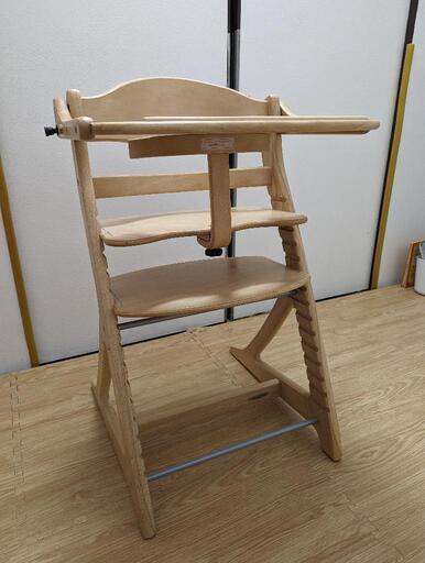 【高槻市まで取りに来てくださる方限定】大和屋すくすくチェア+ セーフティベルト付き