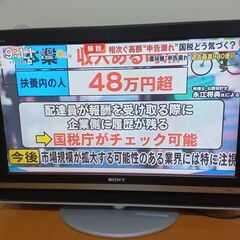 テレビもらって下さい！