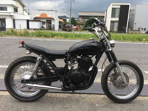 福山市　瀬戸町　ホンダ　CL400　NC38　実働　書類付き　吹け上がり良好　ストリート　ボバー　カスタムベースにも