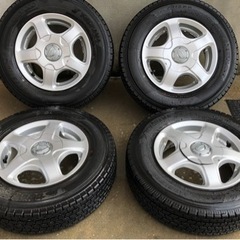 12インチアルミホイール　スタッドレス　145/80r12 LT