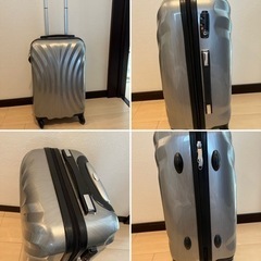 ★中古 スーツケース 1人用 シルバー★