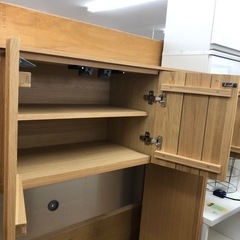 【karimoku】ナチュラルカラー ピュアオーク材 テレビボードお売りします！
