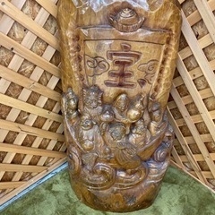 【愛品館 江戸川店】七福神 木彫り ID:112-047347-007