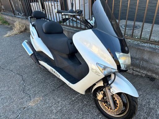 すぐ乗れます！動画あり　バーハンドル　ローダウンカスタム　マジェスティー１２５Fi インジェクション YAMAHA Majesty125館山 平砂浦 南房総 木更津 君津 富津 袖ヶ浦 川崎