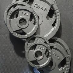 《ダンベルプレート　筋トレ　加圧　トレーニング　ダンベル　20kg 10kg 5kg 2.5kg》