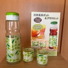 【値下げ交渉OK】リラックマ　麦茶ポット&グラスセット