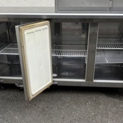 動確済み】ダイワ 業務用 テーブル型 冷蔵庫 6561CD 407L 1800×600×800