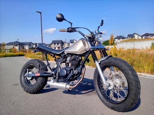 【配送可能＆自賠責付き】ヤマハ　TW200　中型　200cc　バイク　スカチューンカスタム　ロンスイ