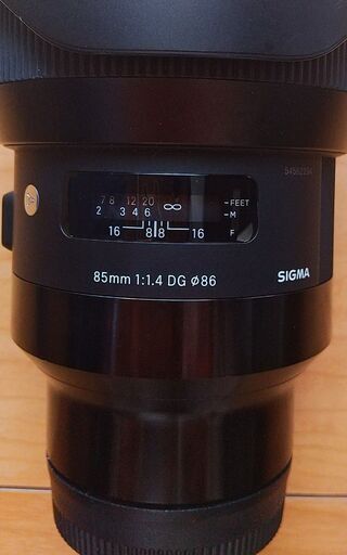 SIGMA A 85mm F1.4 DG HSM（ソニーE用/フルサイズ対応）