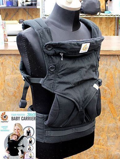 ergobaby エルゴベビー FOUR POSITION 360 BABY CARRIER ベビーキャリア 抱っこ紐 ブラック 15ｋｇまで 4ヵ月以上 赤ちゃん ベビー用品