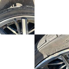 ATR 夏タイヤ3本 プラスホイール4本 2019年5週 225/35R19 札幌 東区