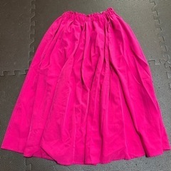 スカート　ピンク