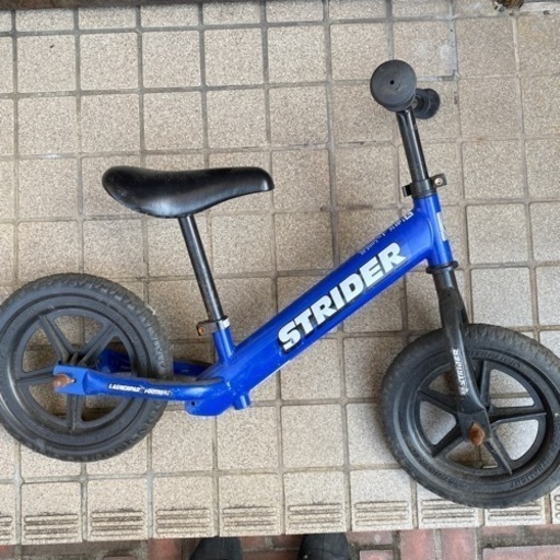 直接引き取り希望】STRIDER 14インチ 子供用自転車 青（子供用ビーチ 