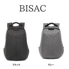 【ネット決済・配送可】新品★多機能バックパック「BISAC」ブラ...