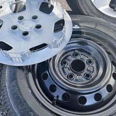 トヨタAZR60ノア純正スチール 6J-15 off+50 pcd114.3/5H ハブ径60ミリ YOKOHAMA S-221(ヨコハマ) 195/65R15 91S ラジアルタイヤ付き4本セット