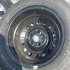 トヨタAZR60ノア純正スチール 6J-15 off+50 pcd114.3/5H ハブ径60ミリ YOKOHAMA S-221(ヨコハマ) 195/65R15 91S ラジアルタイヤ付き4本セット