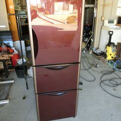 HITACHI 3ドア冷蔵庫 265L 2017年 R-S2700HV 真空チルド 中古