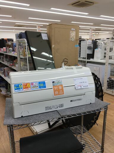 ★期間限定SALE★標準工事費込み★ パナソニック　Panasonic エアコン  2.2kw 18年製 室内機分解洗浄 SJ4231