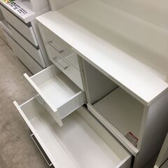 ニトリ キッチンボード FSV2 幅89cm レンジボード 食器棚 システム 