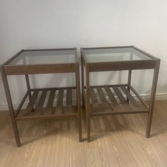 IKEA サイドテーブル2脚セット
