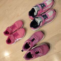女児運動靴　3足