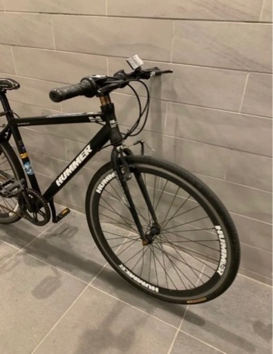 ハマー HUMMER クロスバイク ブラック 幡ヶ谷 初台 新宿 直接取引 楽天