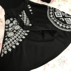 黒のワンピース