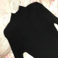 黒のワンピース