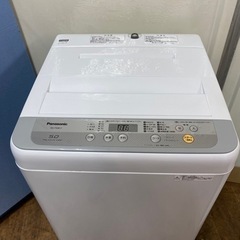 I326 ? Panasonic 洗濯機 （5.0㎏）⭐ 動作確認済 ⭐ クリーニング済