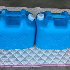 未使用　ポリタンク　灯油缶　ワイド　20L　2個