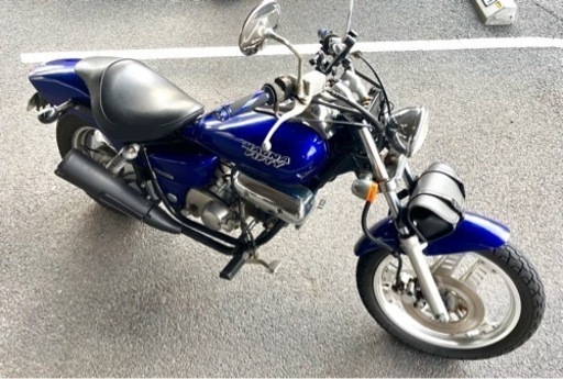 HONDA magna50 マグナ50 パールヘロンブルー 実働 50cc