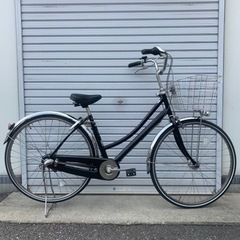 ☆前後新古タイヤ☆ 27型 シティーサイクル 防犯登録料込‼︎
