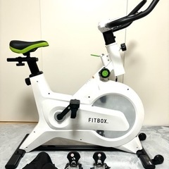 FITBOX 上位モデル　エクササイズセンサー付　スピンバイク　フィットネスバイク　エアロバイク
