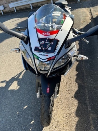 アプリリア RS4 125 限定SBKカラー　Aprilia 実動　超低走行