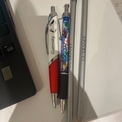 イギリス　ガーンジー島土産　ペン　鉛筆