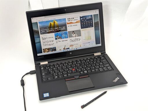 送料無料 中古美品 新品無線マウス付き タッチ可 12インチ ノートパソコン Lenovo Yoga 260 第6世代Core i3 高速SSD 無線 Windows11 Office 送料無料 中古美品 新品無線マウス付き タッチ可 12インチ ノート
