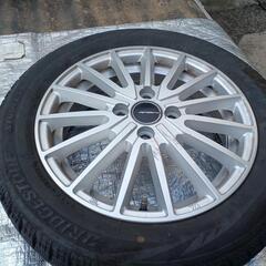 アルミホイル、スタッドレスタイヤ4本セット。
