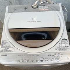 東芝縦型洗濯機6㎏　（取りに来てくれる方限定）