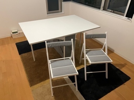 IKEA KALLHALL折りたたみテーブル \u0026 FRÖSVIフロースヴィチェア