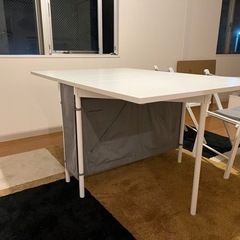 IKEA KALLHALL折りたたみテーブル & FRÖSVIフロースヴィチェア