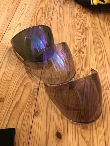 SHOEI ショウエイ　j-force4 シールドセット4つ　PINLOCK有り