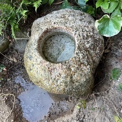 つくばい　手水鉢　庭石　無料！に変更！