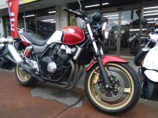 NO.4837　ＣＢ４００ＳＦＶーＳＰＥＣⅢ　ＶＴＥＣエンジン　ＥＴＣ付き　リヤキャリア付き　ＣＢＸカラー（レッド＆ホワイト）　☆彡
