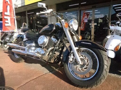 NO.4841　ドラッグスター４００クラシック (DRAGSTAR)　空冷４サイクルＶツインエンジン　ブラック　　☆彡