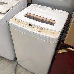 2016年製 AQUA 5.0kg洗い洗濯機 AQW-S50D