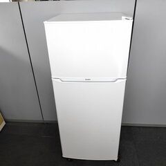 ハイアール　JR-N130B　２ドア冷蔵庫『中古美品、小傷あり』2022年