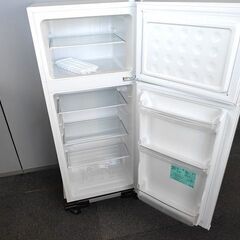ハイアール　JR-N130B　２ドア冷蔵庫『中古美品、小傷あり』2022年