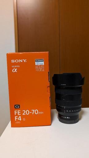 ソニー 標準ズームレンズ/フルサイズ/FE 20-70mm F4 G/Gレンズ/デジタル一眼カメラα[Eマウント]用 純正レンズ / SEL2070G ブラック
