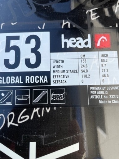 head スノーボード板 ヘッド(HEAD) スノーボード 板 ゲーム