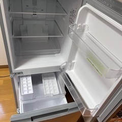 お譲り先決定】2021年製 SHARP 2ドア冷蔵庫 (シルバー)SJ-D15G